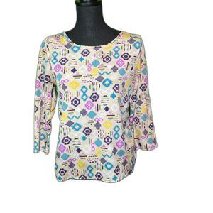 TeenpLo Geometric Colorful Blouse (SM)